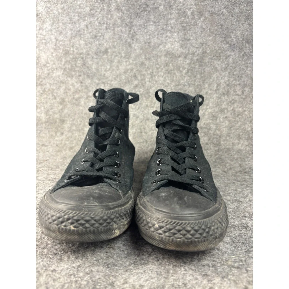 Converse Chuck Taylor All Star Womens 9 Black High Top Sneakers Monochrome W3310